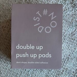 Nood Double Up Push Up Pads Demi Sticky Bra